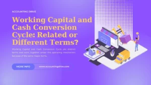 Working capital vs cash conversion cycle