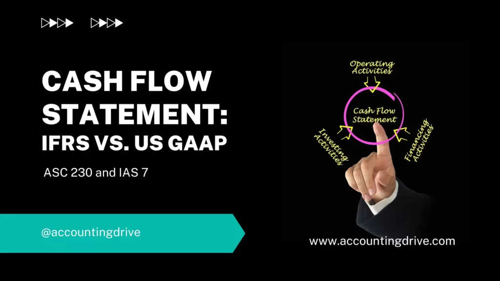 cash flow statement IFRS vs. Us GAAP